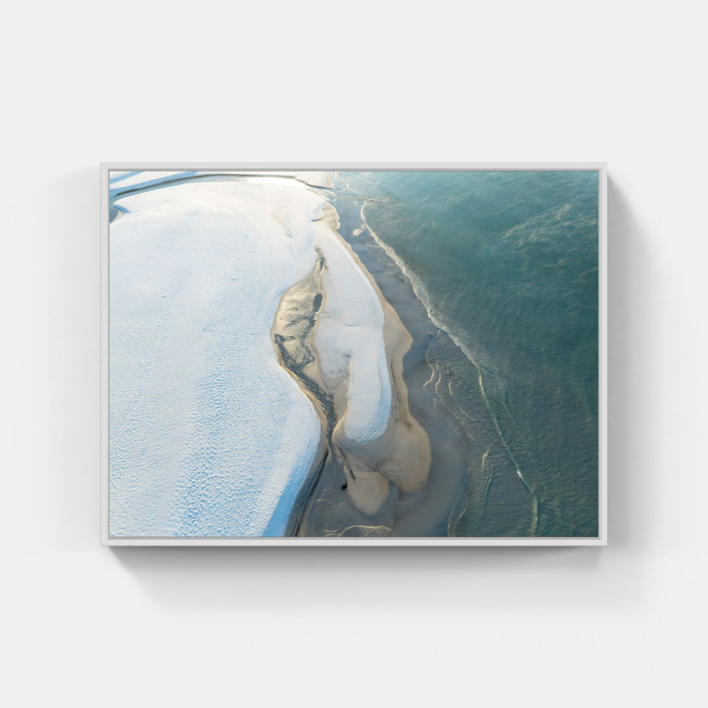 Where Sea & Snow Meet No. 4