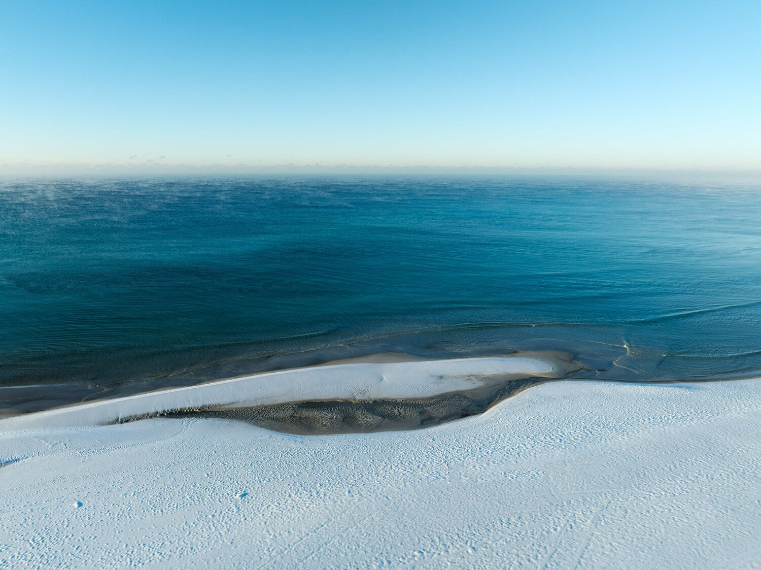 Where Sea & Snow Meet No. 14